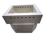 Smält zirkonium korundtegel